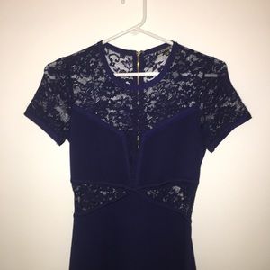 Navy Blue homecoming dress